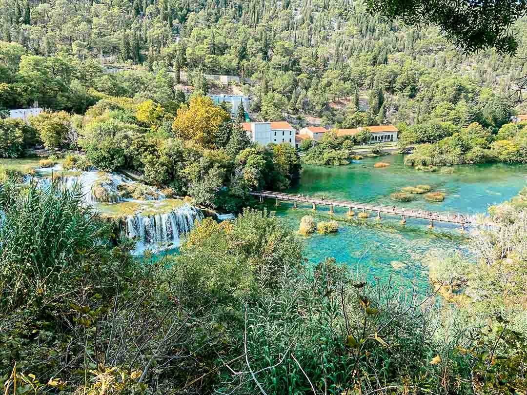 Krka Nationalpark Elektrizitätswerk Skradinski Buk