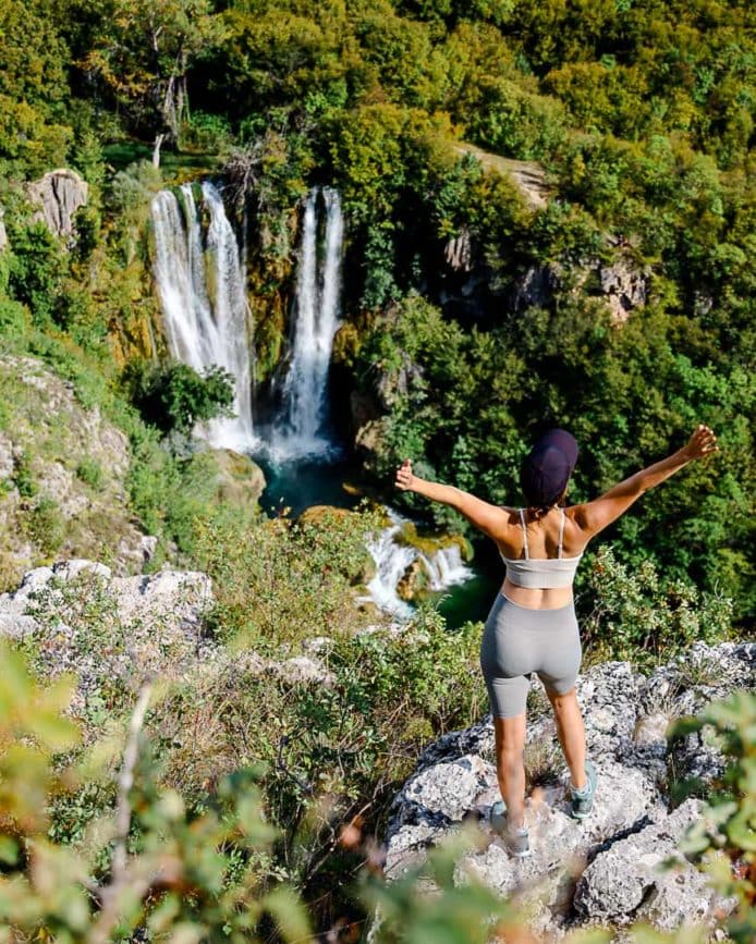 krka nationalpark Manojlovacer Wasserfall