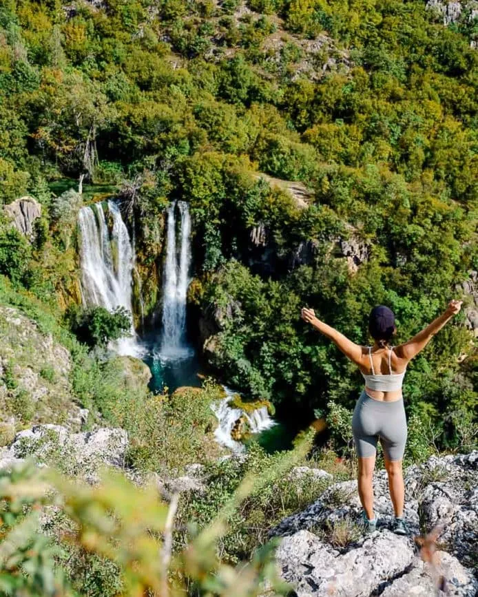 krka nationalpark manojlovacer wasserfall Krka Nationalpark Manojlovacer Wasserfall