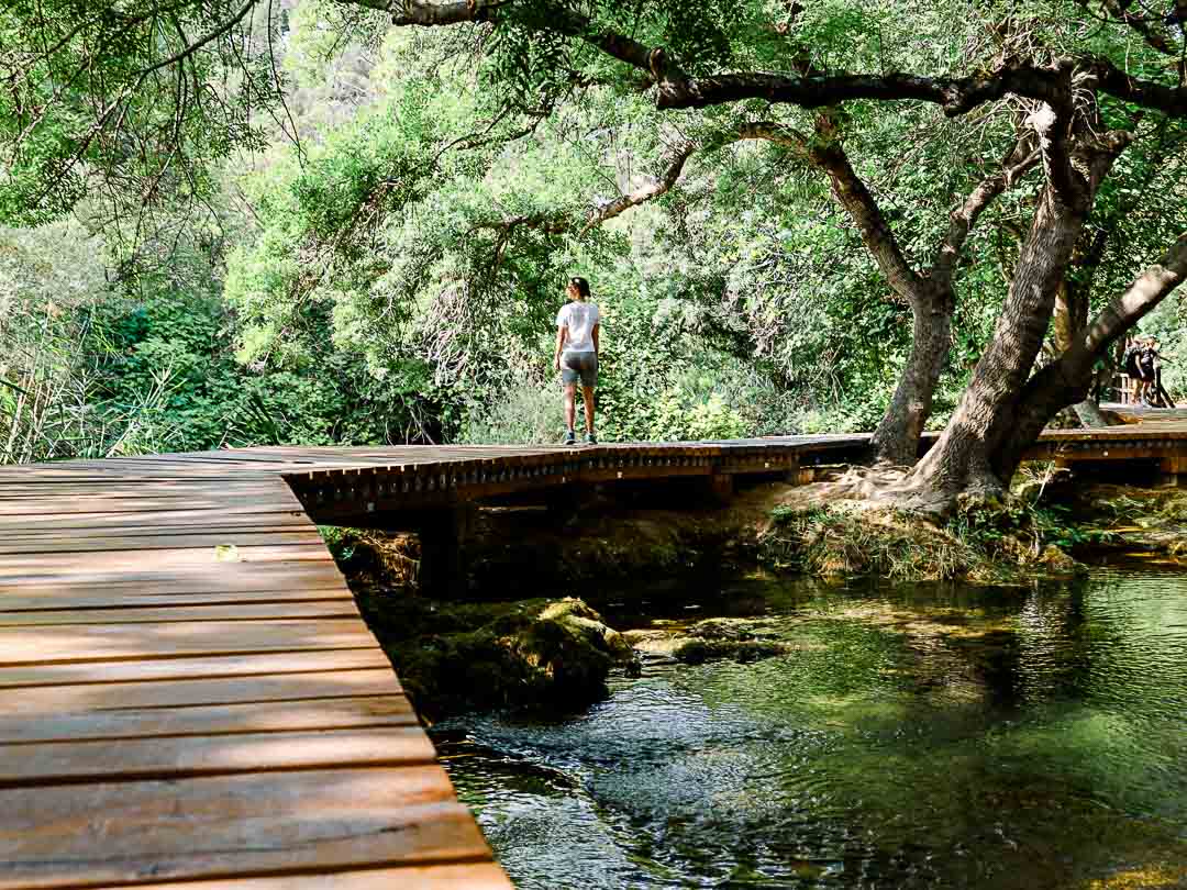 Krka Nationalpark Sehenswürdigkeiten Rundwanderweg Skradinski Buk