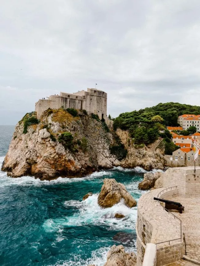 kroatien dubrovnik stadtmauer Kroatien Dubrovnik Stadtmauer