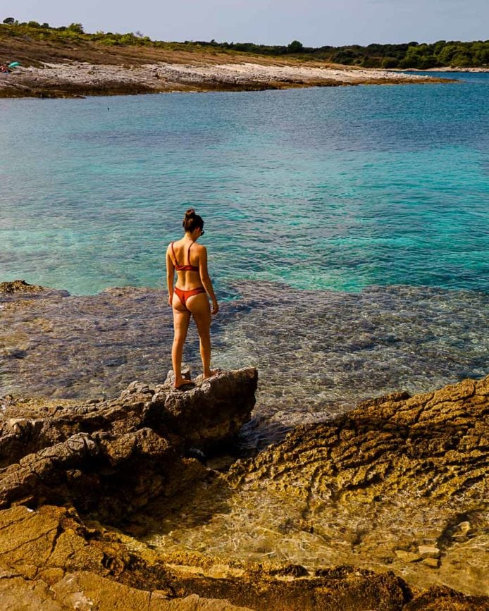 Kroatien Franina-Strand Kap Kamenjak