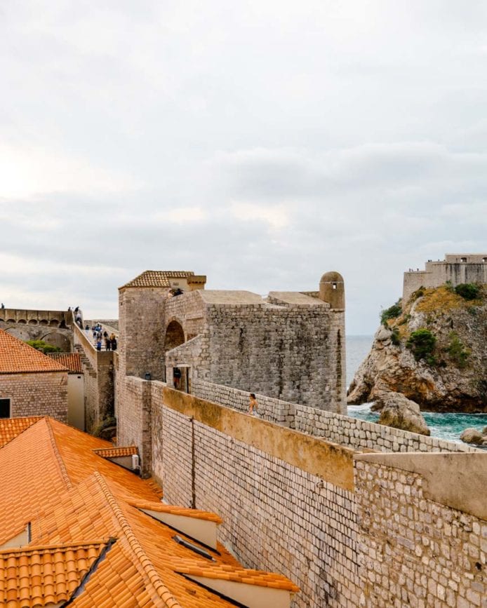 Kroatien Mauern dubrovnik 2