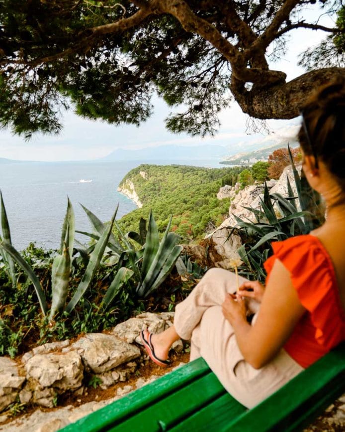 Kroatien Osejava Waldpark makarska riviera