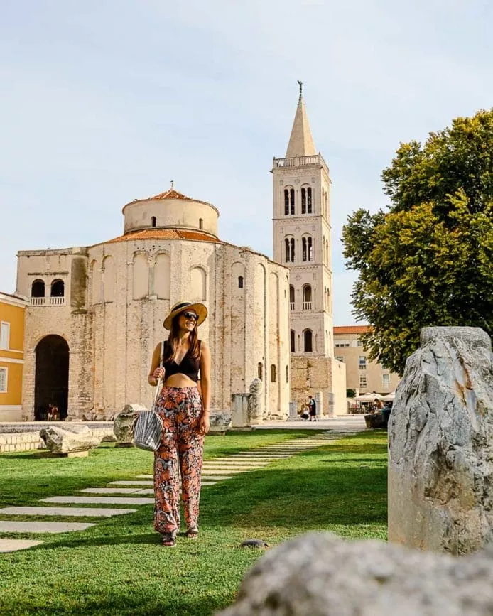 kroatien zadar forum romanum kroatien zadar forum romanum