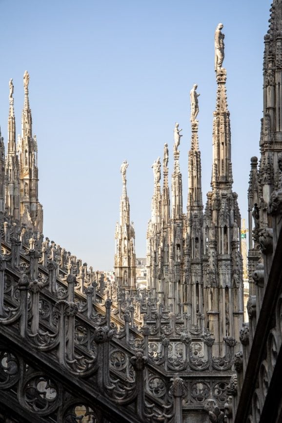 Mailänder Dom Dach