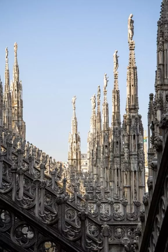Mailänder Dom Dach