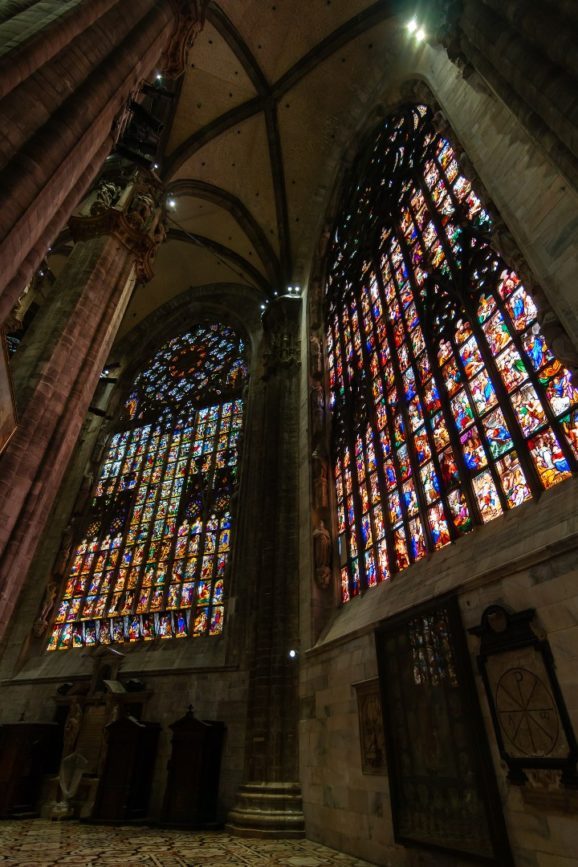 Mailänder Dom Fenster