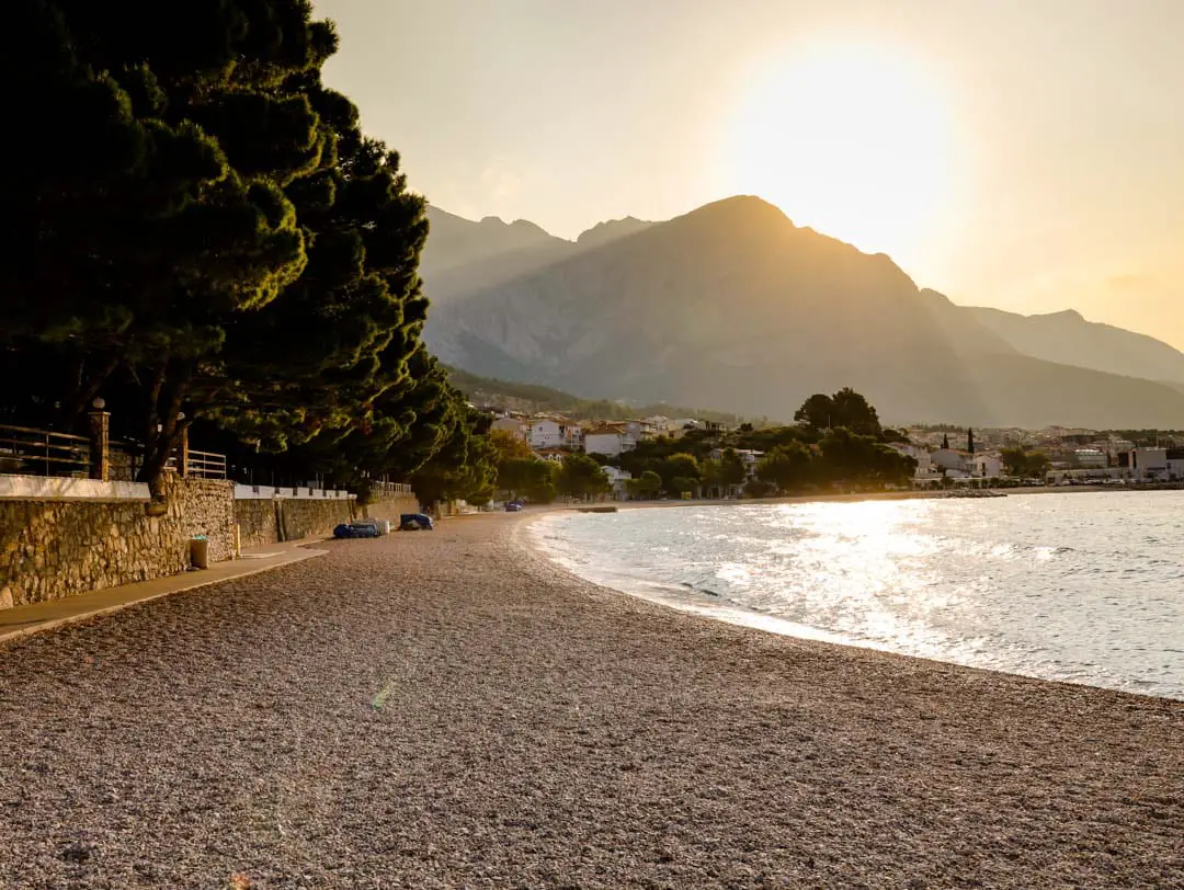 makarska rivera strand Plaža Loznica