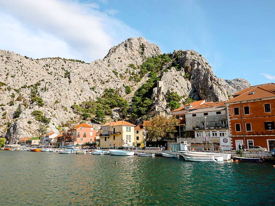 Omiš Altstadt festung