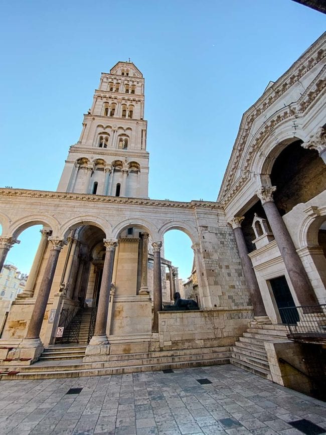 Split Diokletianpalast glockenturm