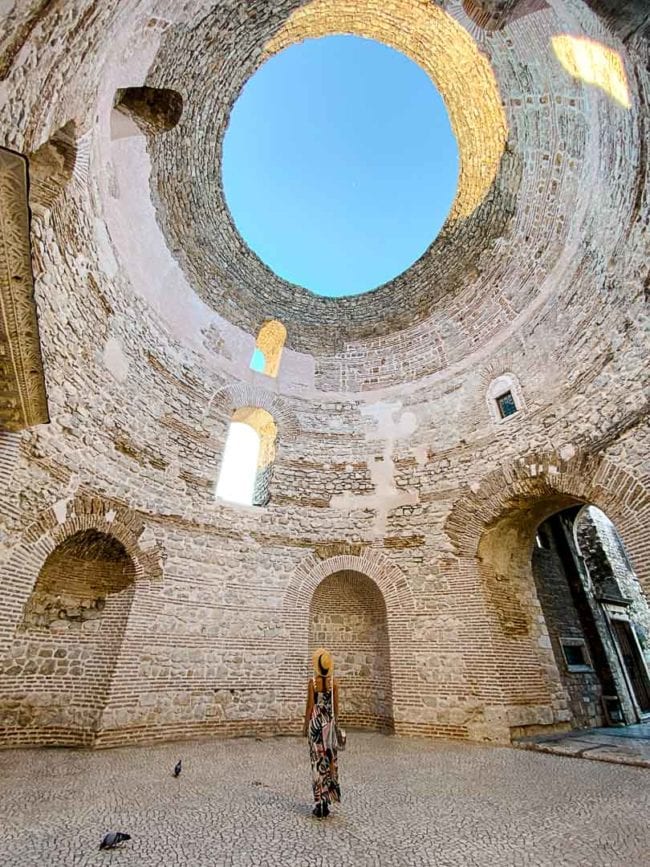 Split Diokletianpalast Vestibül 2