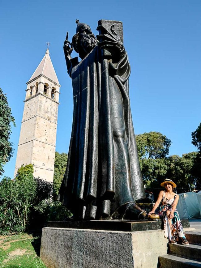 Split Gregor von Nin Statue