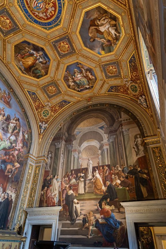 vatikanische museen deckenmalerei