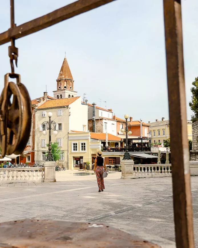 zadar platz der 5 brunnen