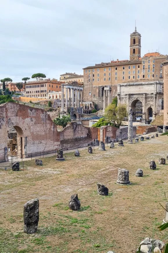 forum romanum Tempel des Saturn