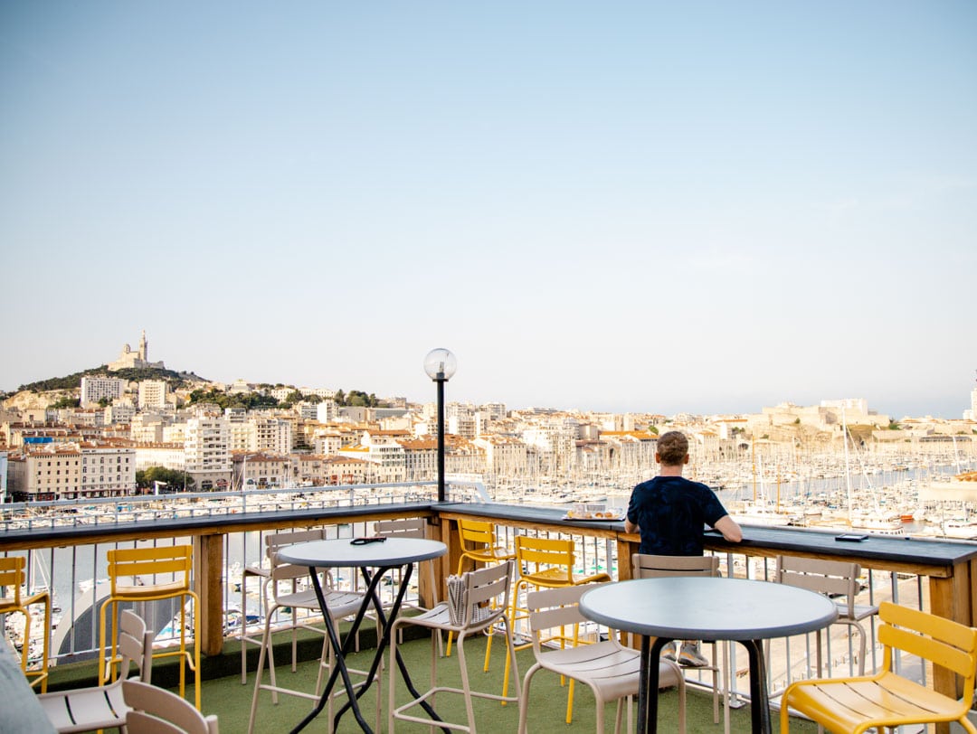 marseille hotel hermes dachterrasse