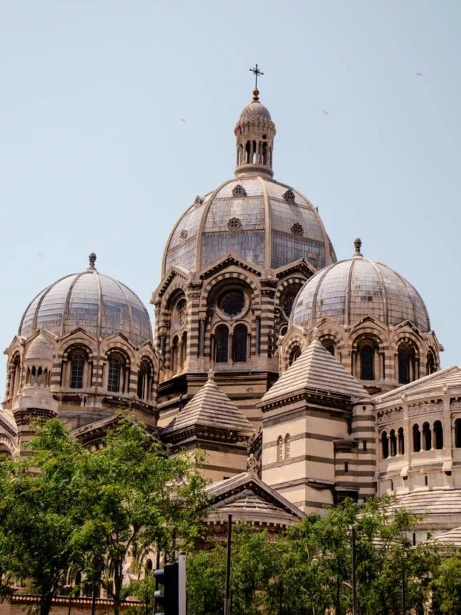 Marseille Kathedrale kuppeln