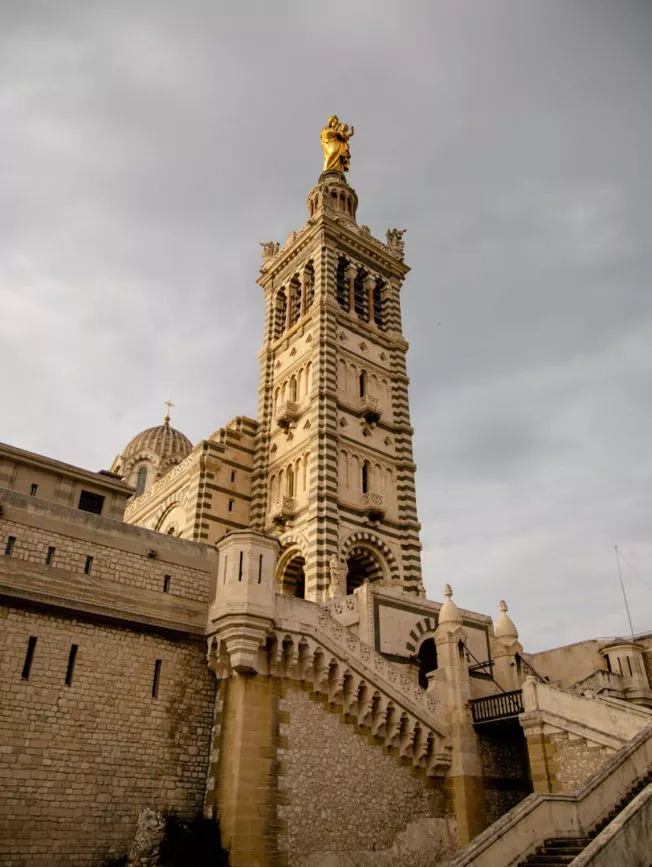 Marseille Notre-Dame de la Garde außen