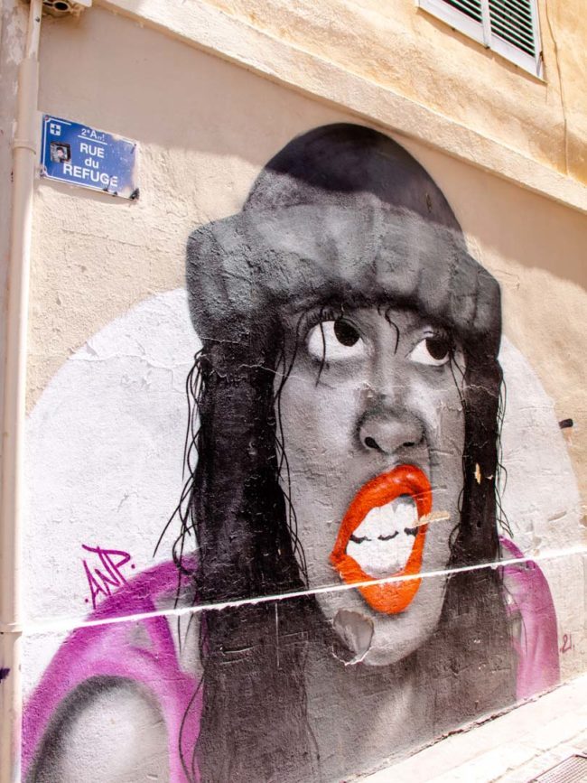 marseille streetart le panier