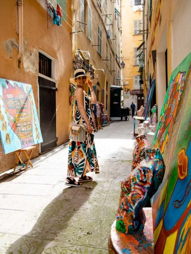 Nizza Altstadt gasse