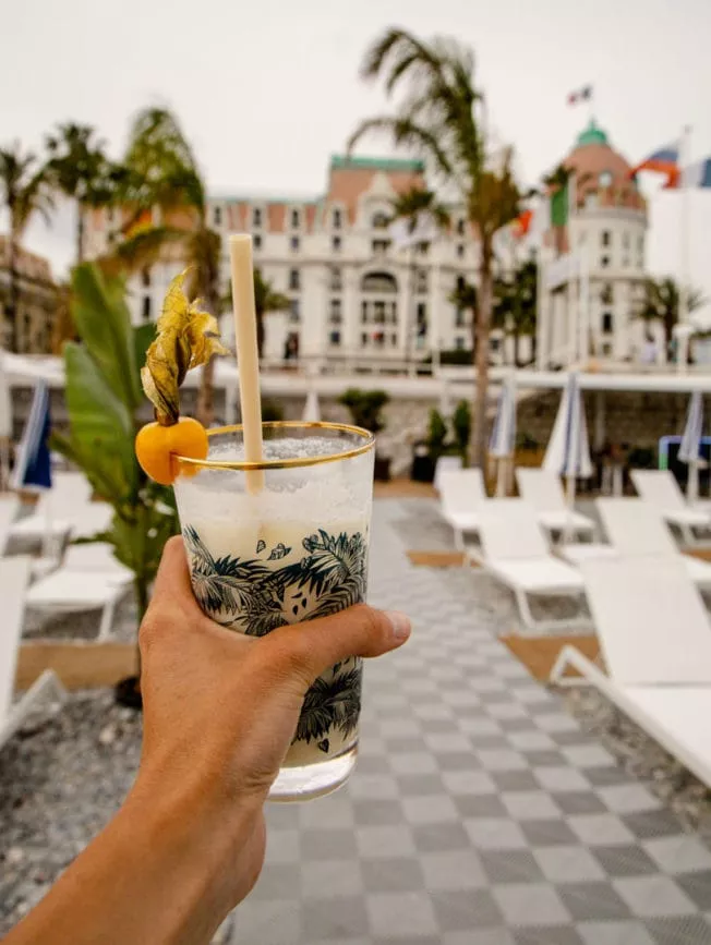 Nizza Promenade des Anglais Beachbar