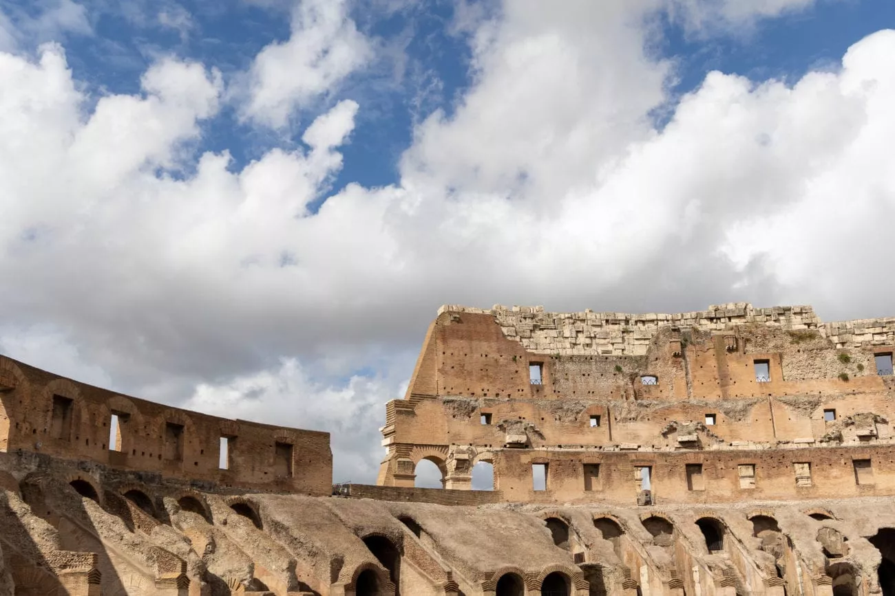 rom kolosseum obergeschoss