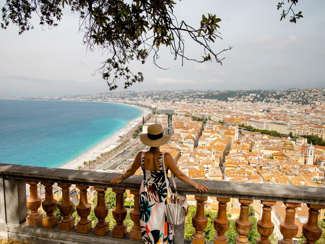 suedfrankreich nizza parc de la colline du chateau