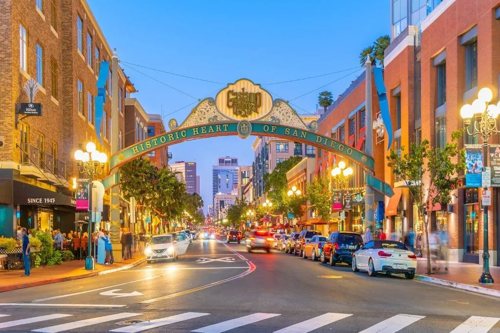 Depositphotos 493086490 L kleiner 1 San Diego Gaslamp Quarter
