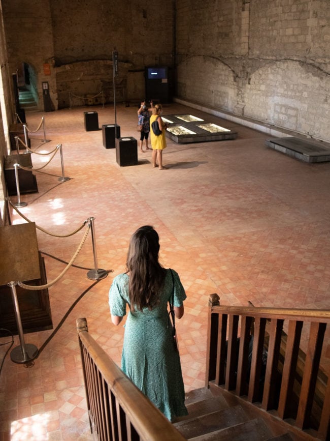 avignon papstpalast saal