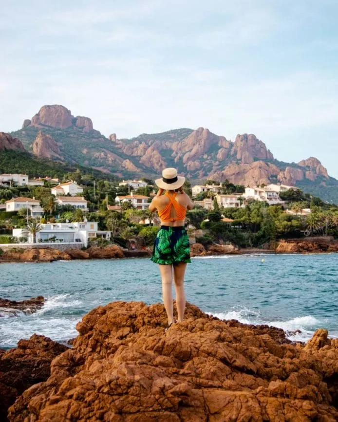 Côte d’Azur Esterel Gebirge küstenstraße 2