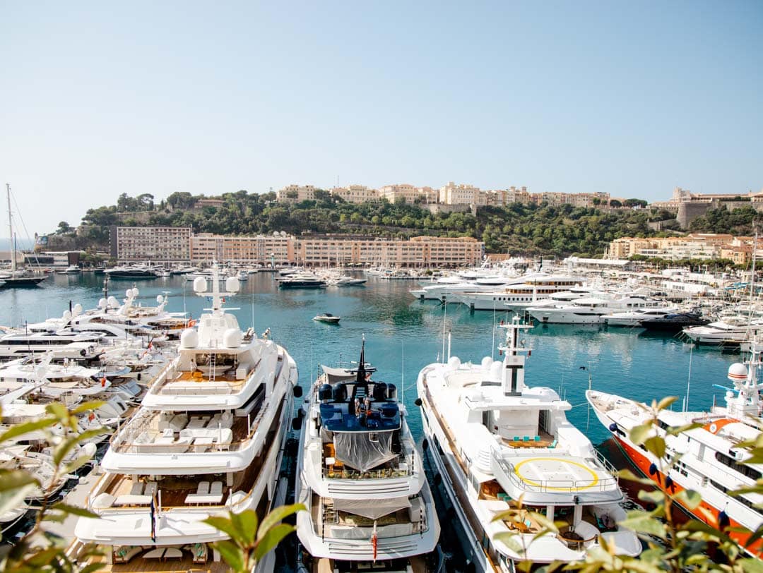 cote dazur monaco yachthafen