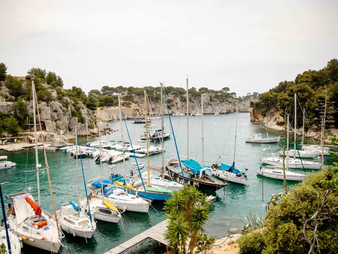 cote dazur nationalpark calanques calanque de port miou
