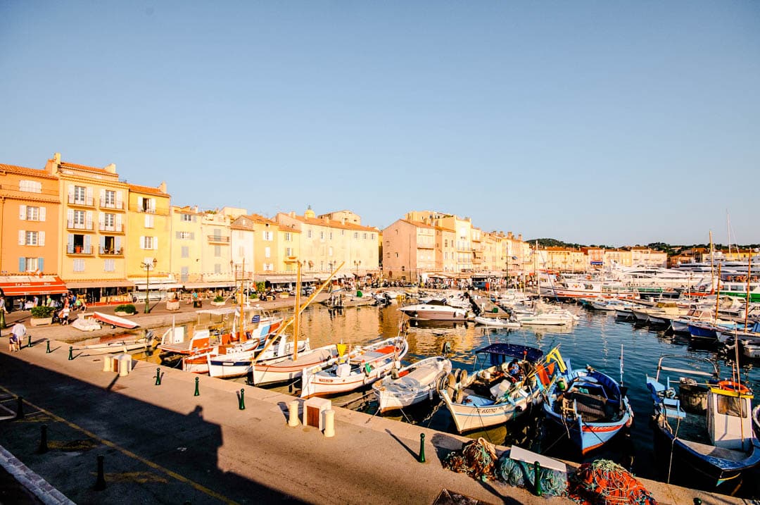 côte d’azur st tropez hafen