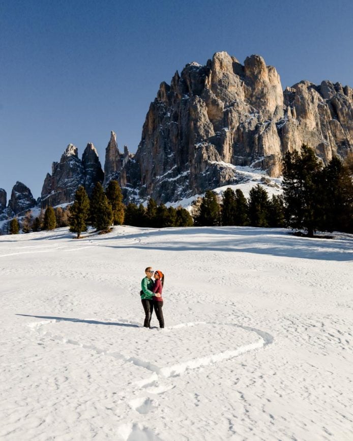 Winterurlaub Südtirol Dolomiten Eggental