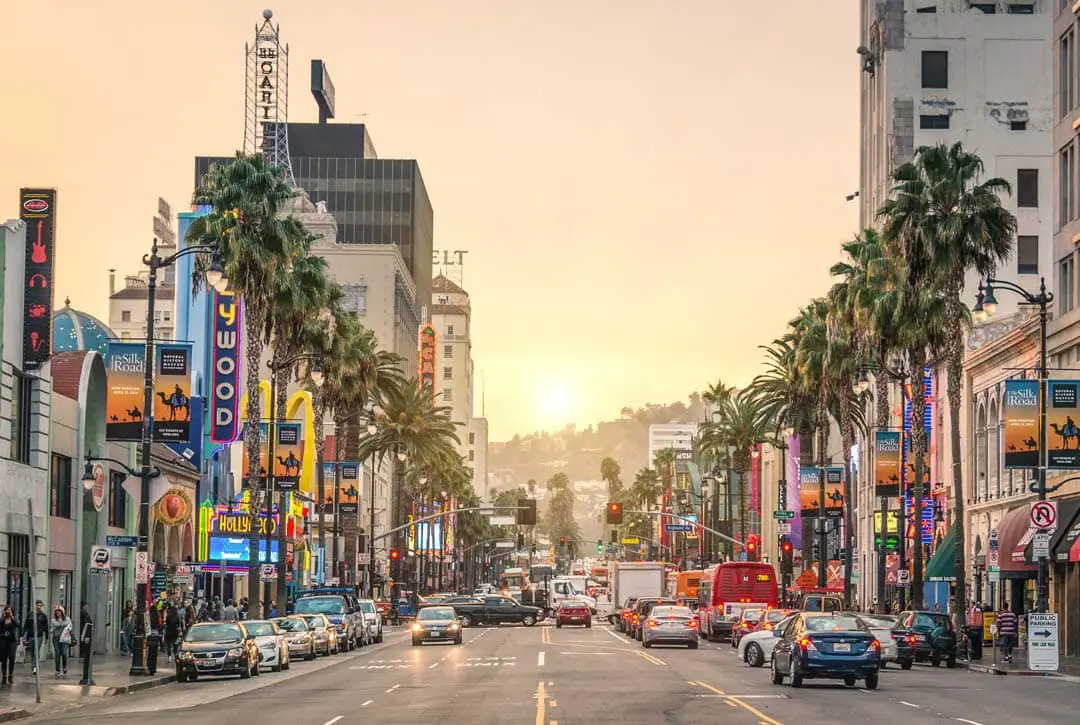 los angeles Sunset Strip