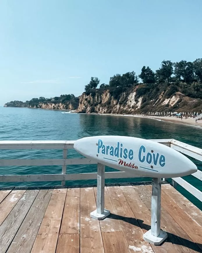 Los Angeles Malibu Beach pier
