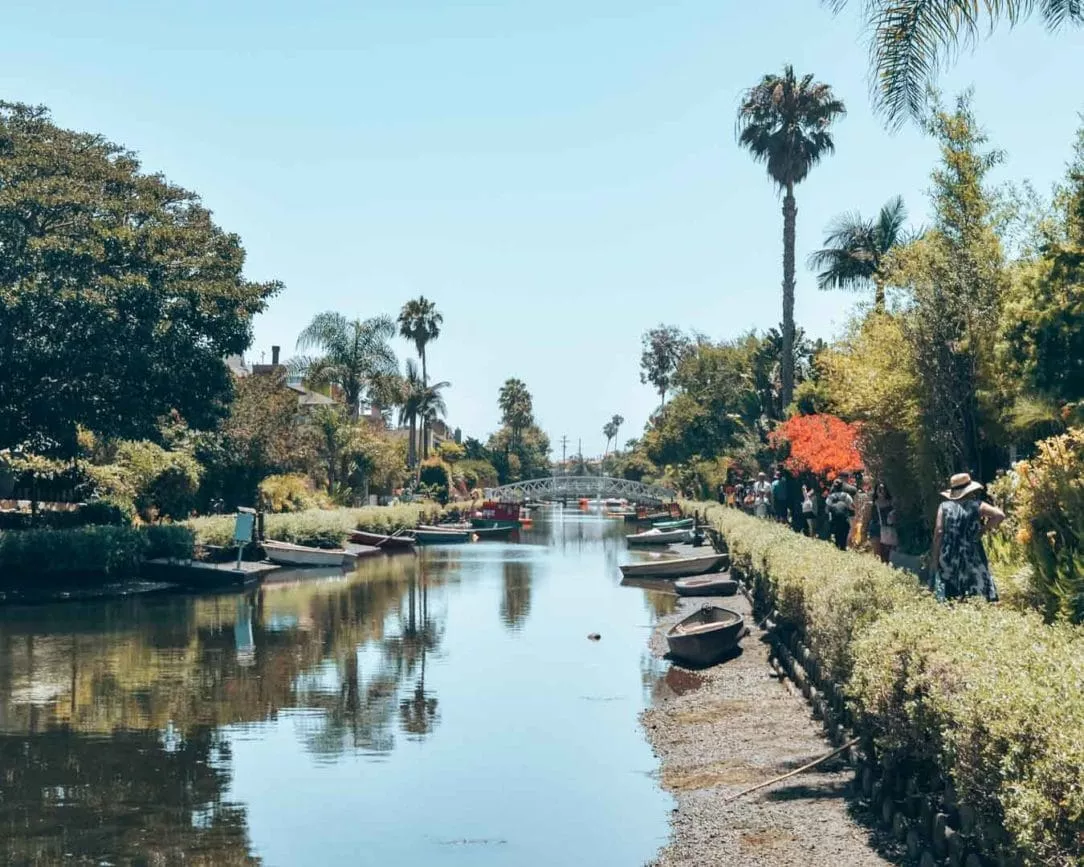 Los Angeles Venice kanäle