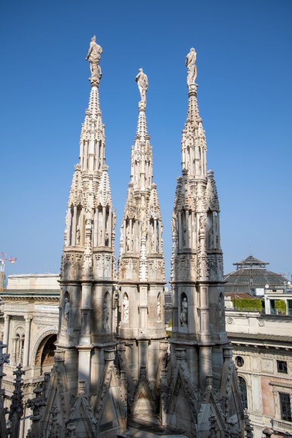 mailänder dom Drei Türme