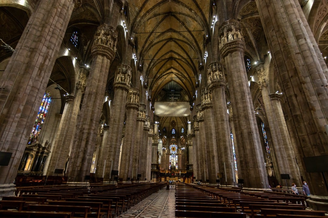mailänder dom Innenraum