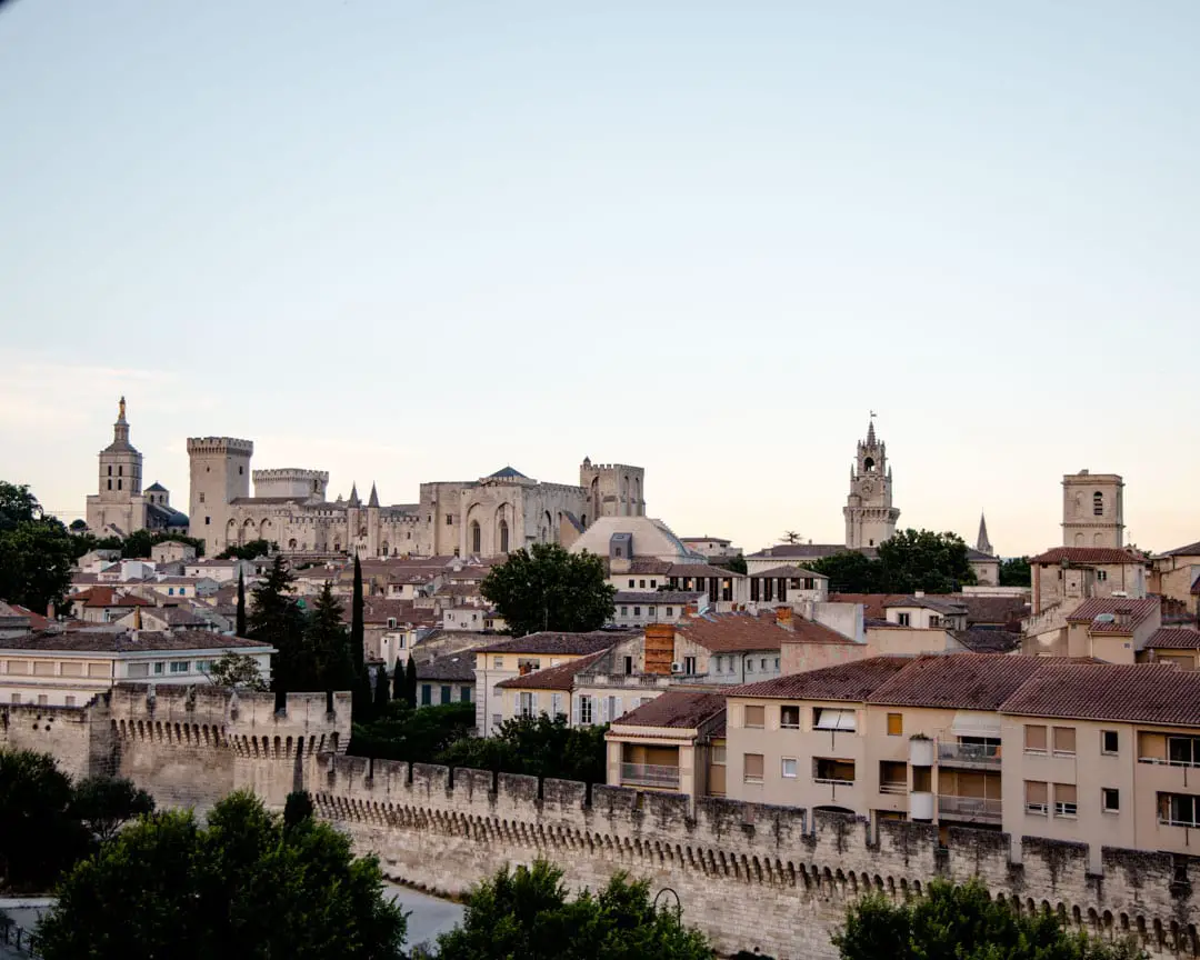 Provence Avignon Stadtmauer