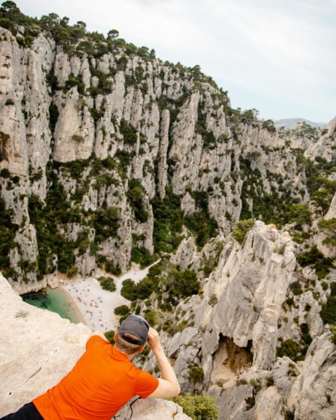 provence calanques nationalpark ausblick calanque den vau