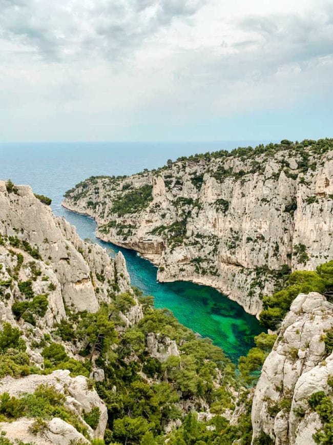 provence calanques nationalpark calanque den vau