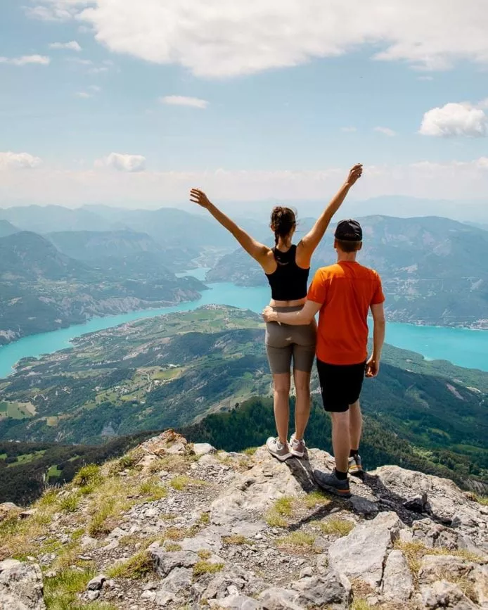 provence lac de serre poncon pic de morgon provence lac de serre poncon pic de morgon
