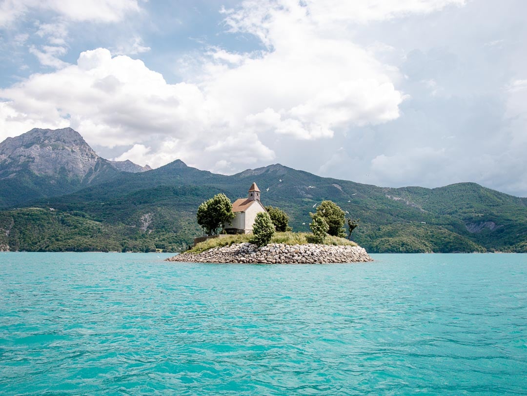 provence lac de serre poncon saint michel de prunieres