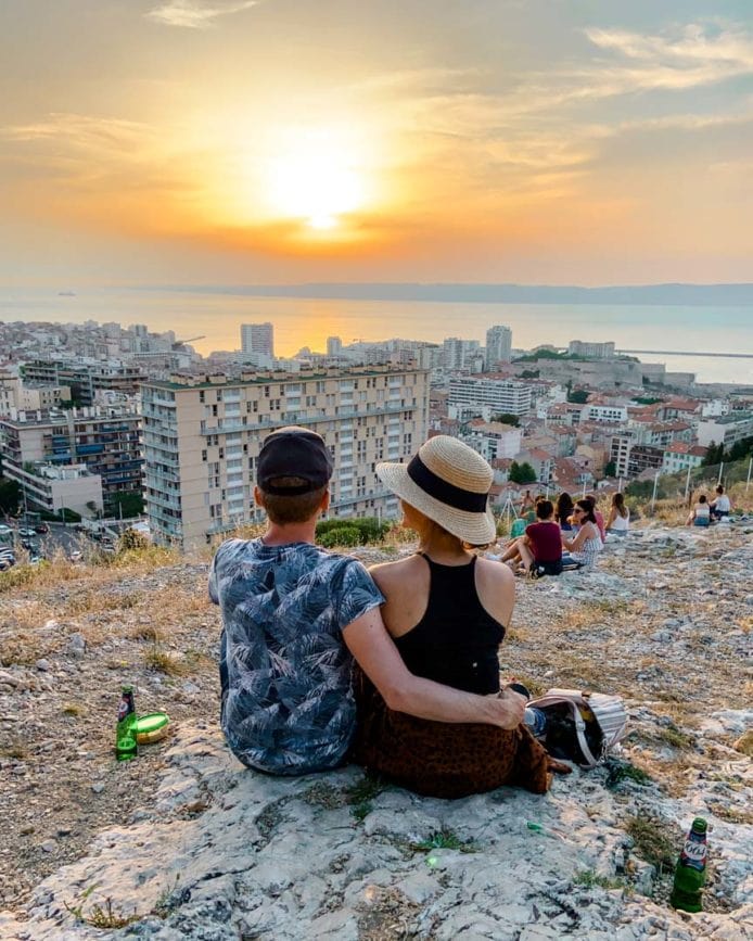provence marseille ausblick basilika notre dame de la garde
