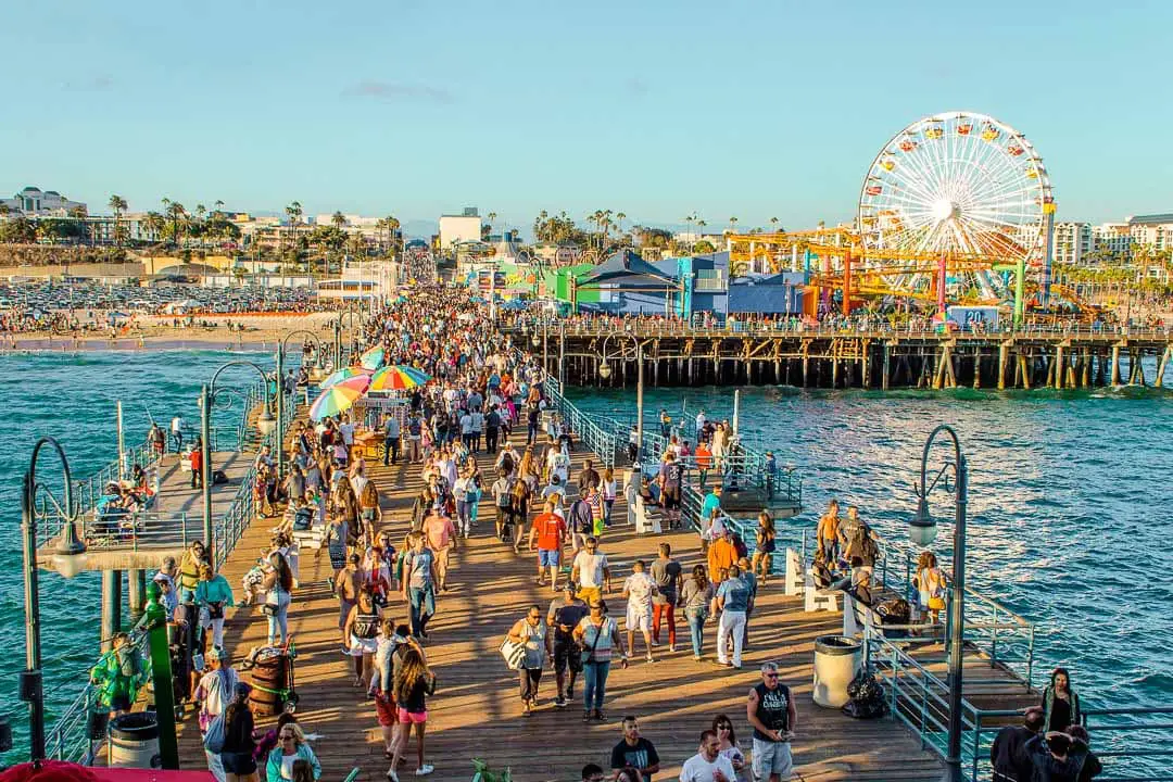 Kalifornien Sehenswürdigkeiten Santa Monica Pier