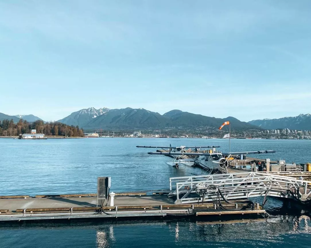 Vancouver rundflug Startpunkt