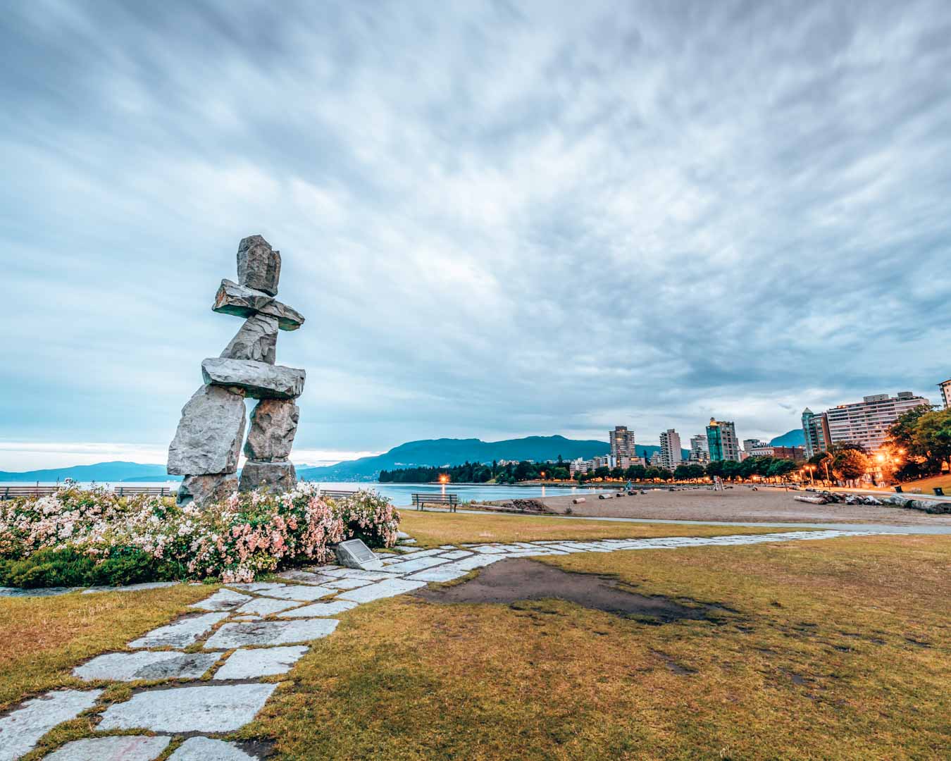 Vancouver Sehenswürdigkeiten English Bay & Beach
