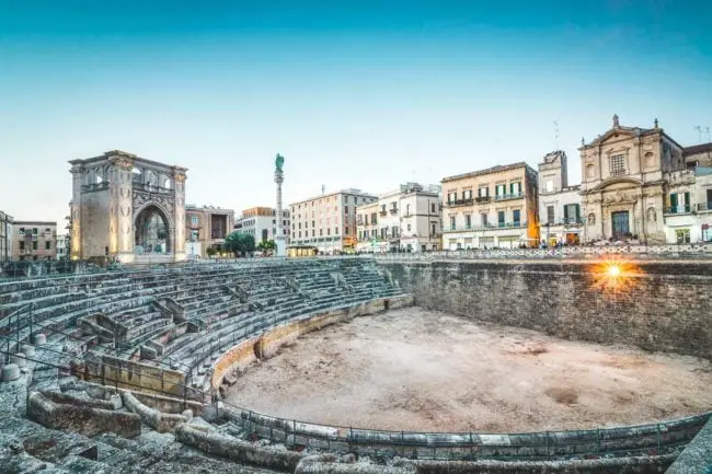 Italien Lecce Amphitheater